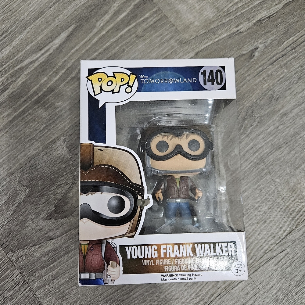 Funko Pop Young Frank Walker Tomorrowland Figurine Brand New in Box